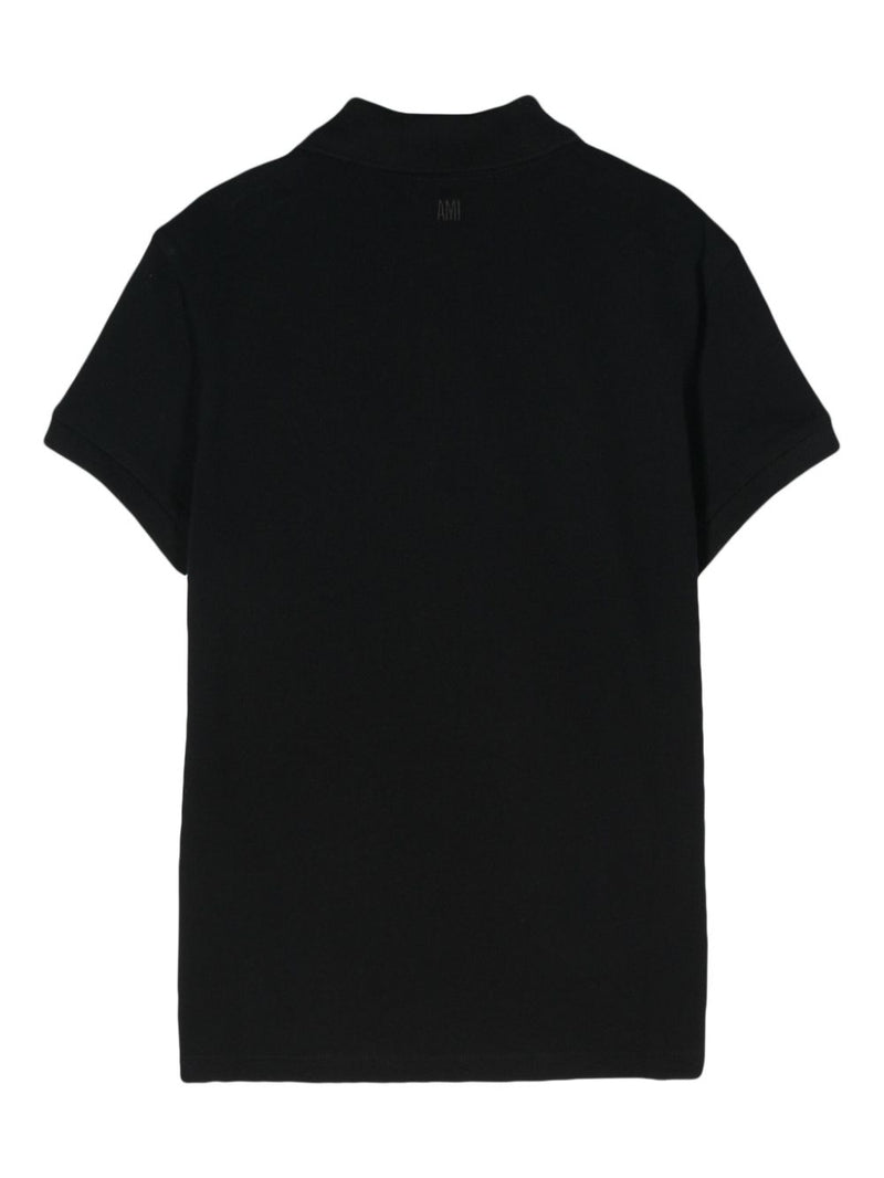 Ami Paris Ami Paris Ami De Coeur cotton polo shirt