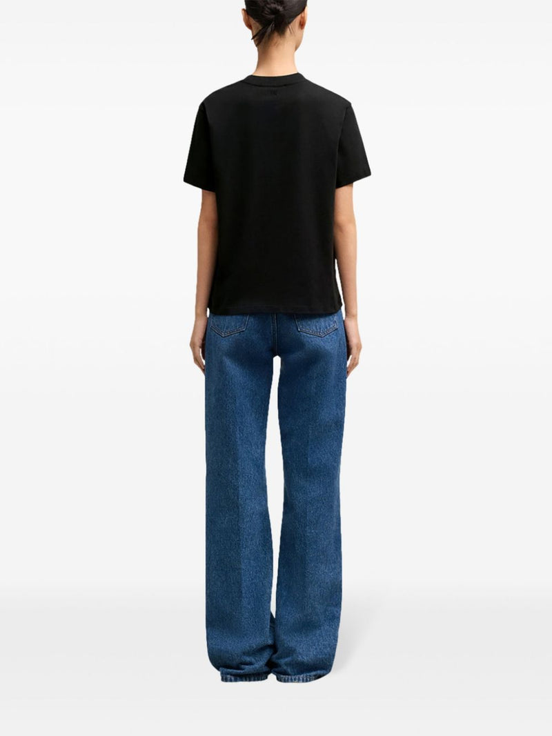 Ami Paris Ami De Coeur cotton t-shirt Variant 2 | Urbalenti™ NYC