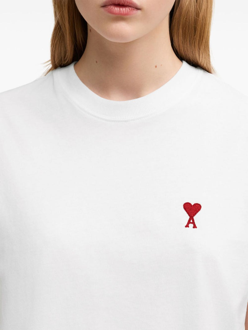 Ami Paris Ami De Coeur cotton t-shirt Variant 1 | Urbalenti™ NYC