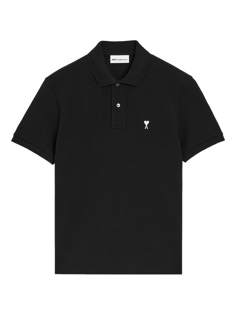 Ami Paris Ami Paris Ami De Coeur cotton polo shirt