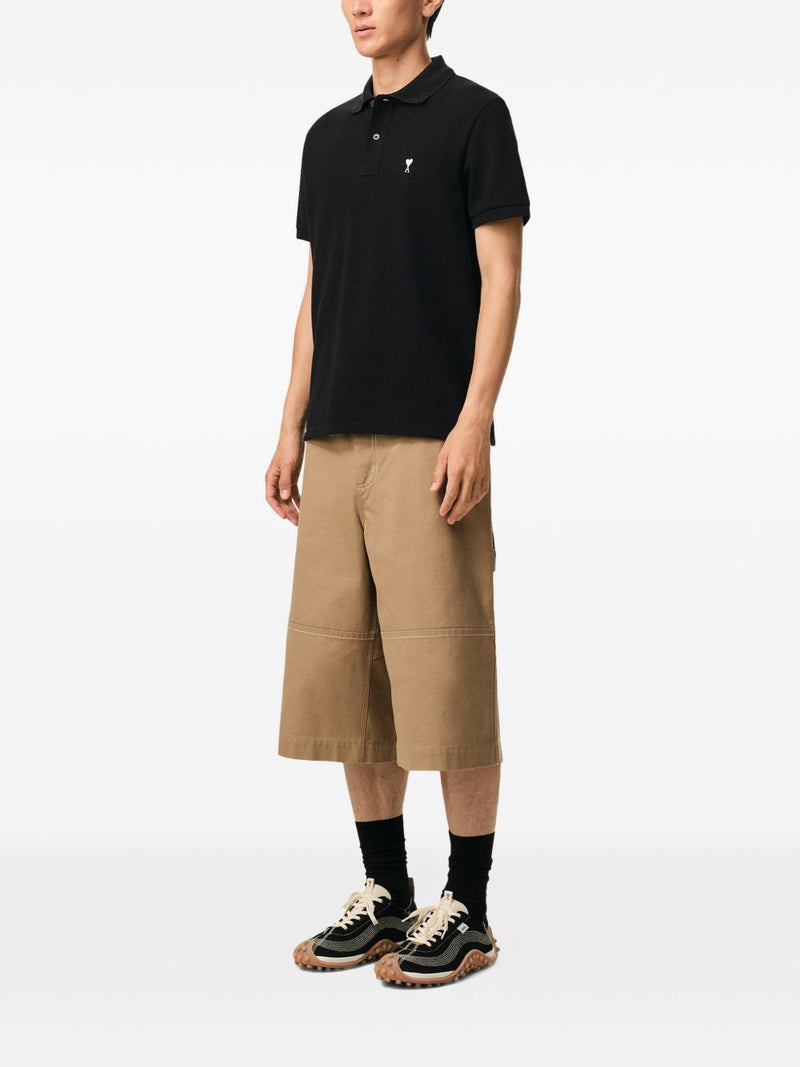 Ami Paris Ami Paris Ami De Coeur cotton polo shirt