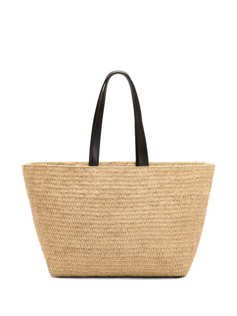 Ami Paris Natural Rafia Heartfriend Tote Bag - Raffia | Urbalenti | Urba... | Urbalenti™ NYC