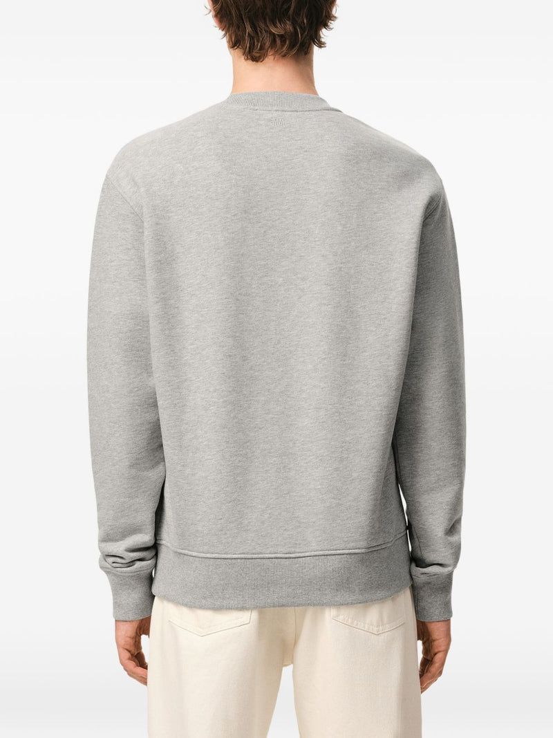 Ami Paris Ami De Coeur cotton sweatshirt | Urbalenti™ NYC