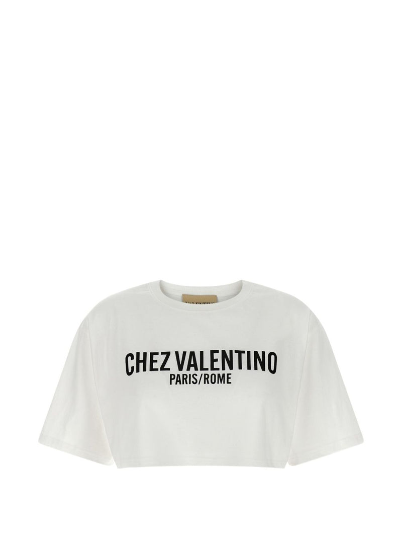 Valentino Chez Valentino cotton t-shirt | Urbalenti™ NYC