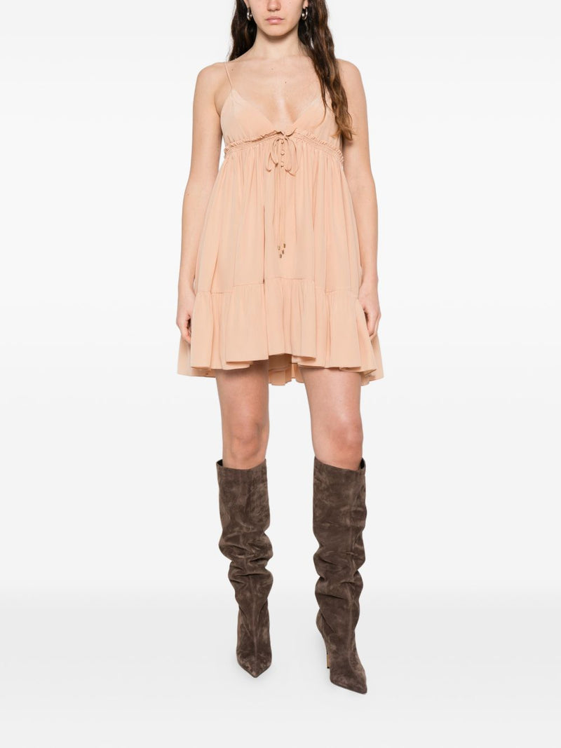 Chloé ChloÃ© Silk mini dress | Urbalenti™ NYC