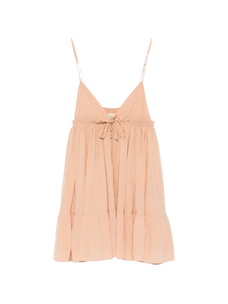 Chloé ChloÃ© Silk mini dress | Urbalenti™ NYC