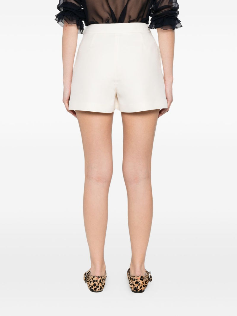 Valentino Shorts Ivory | Urbalenti™ NYC