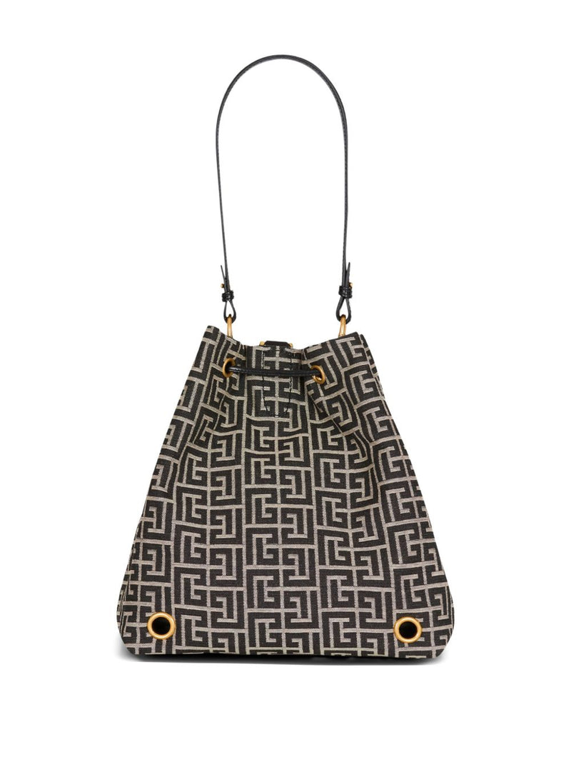 Balmain Balmain Pulse Monogram Jacquard Backpack