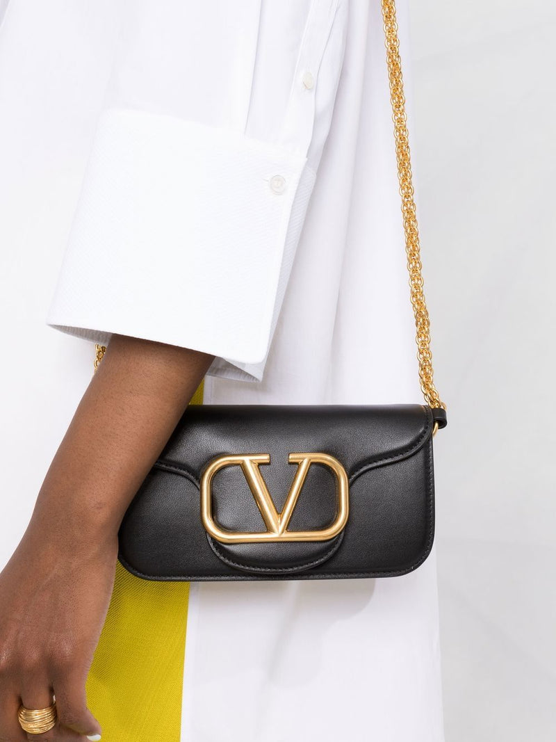 Valentino Garavani Valentino Garavani LocÃ² small leather shoulder bag