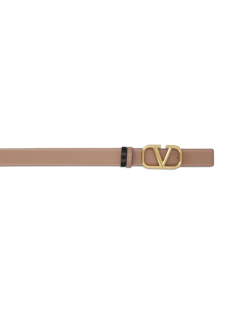 Valentino Garavani Leather reversible Vlogo belt | Ur... | Urbalenti™ NYC