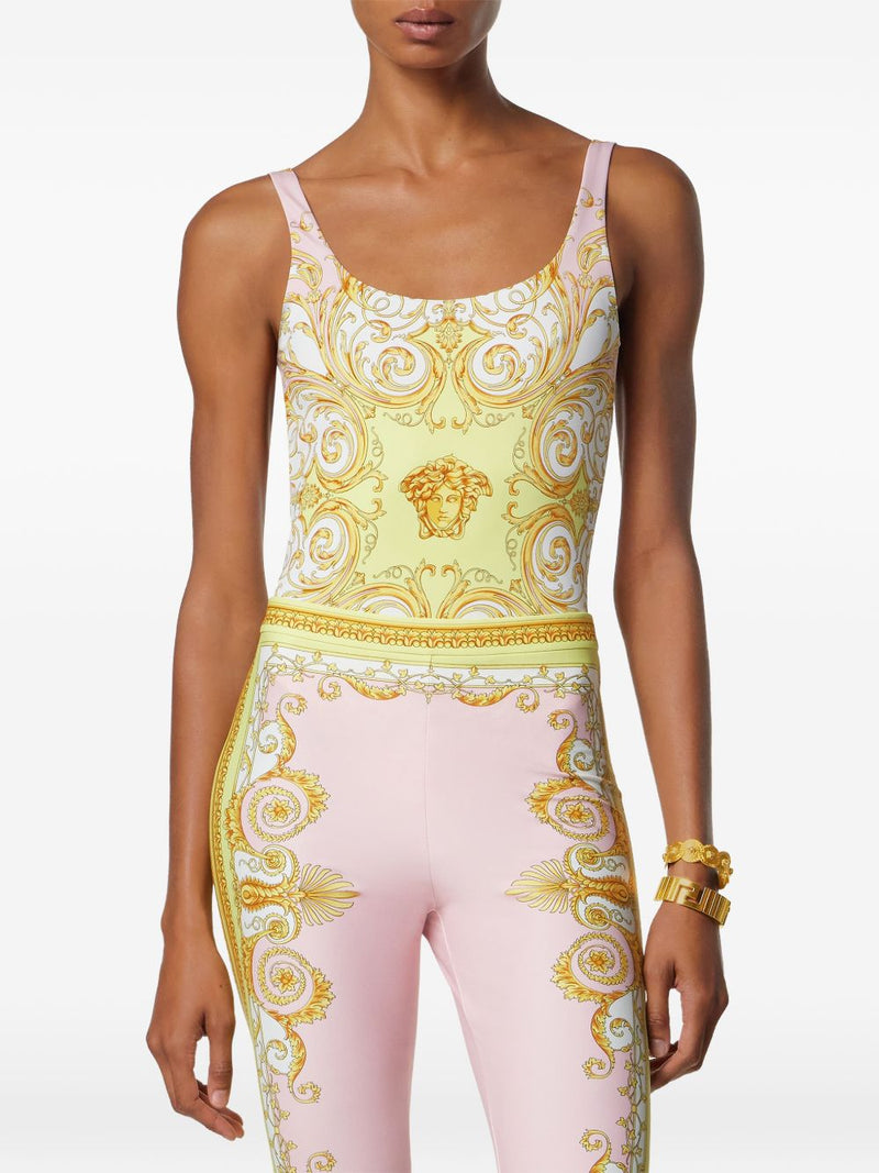 Versace Sea clothing Pink - Yellow Print | Urbalenti™ NYC