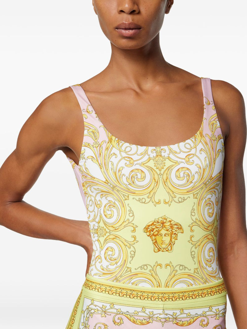 Versace Sea clothing Pink - Yellow Print | Urbalenti™ NYC
