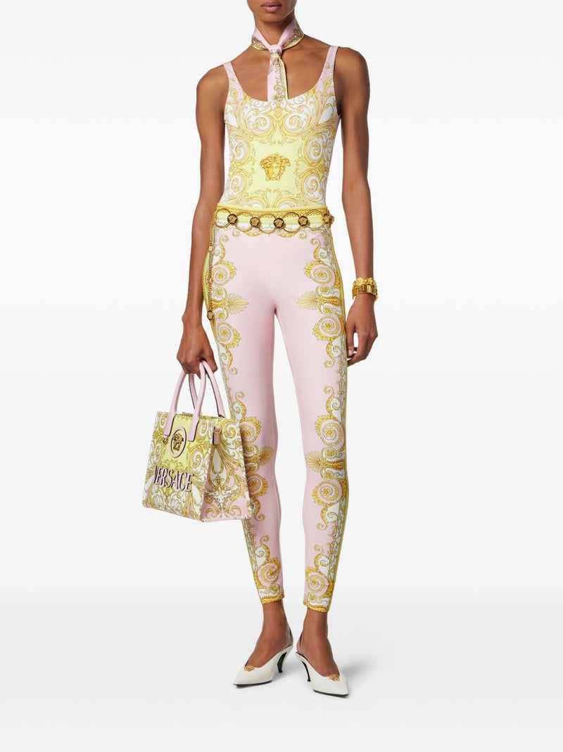Versace Sea clothing Pink - Yellow Print | Urbalenti™ NYC