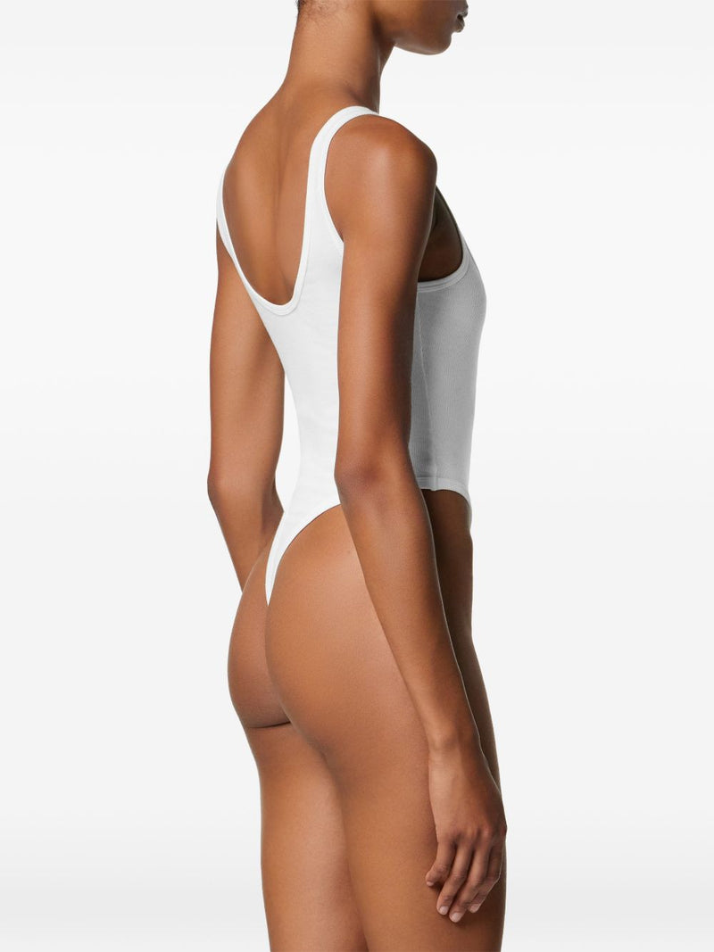 Versace Versace Logo cotton bodysuit