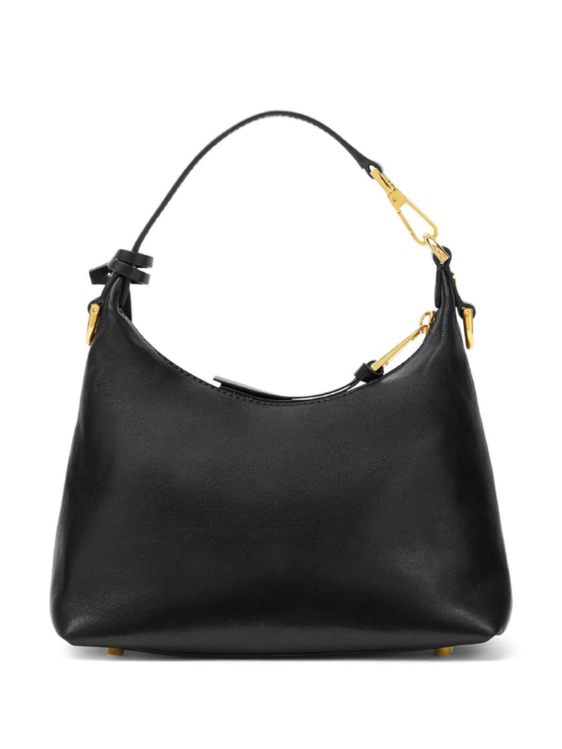 Versace Tag Hobo Bag In Nappa Leather | URBALENTI™