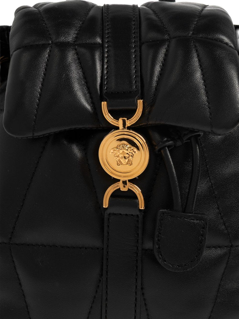 Versace Kleio Quilted Nappa Backpack | Urbalenti™ NYC