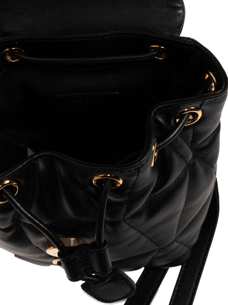 Versace Kleio Quilted Nappa Backpack | Urbalenti™ NYC
