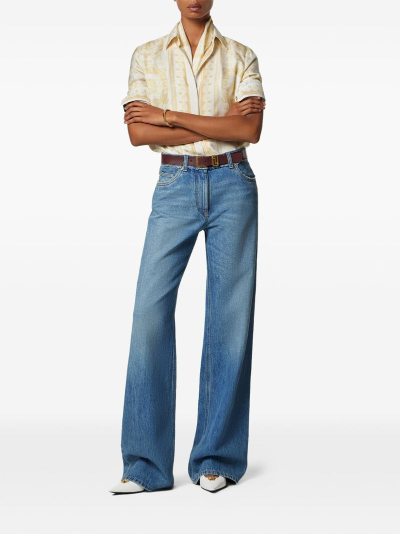 Versace Denim cotton jeans | Urbalenti™ NYC