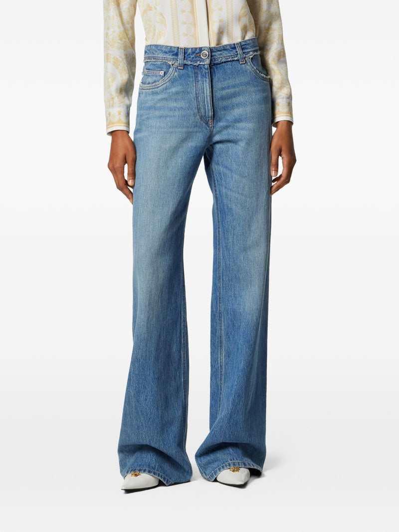 Versace Denim cotton jeans | Urbalenti™ NYC