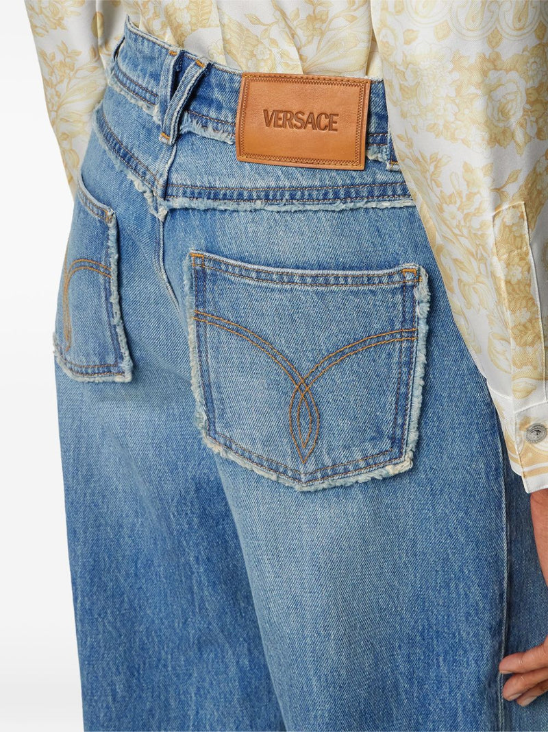 Versace Denim cotton jeans | Urbalenti™ NYC