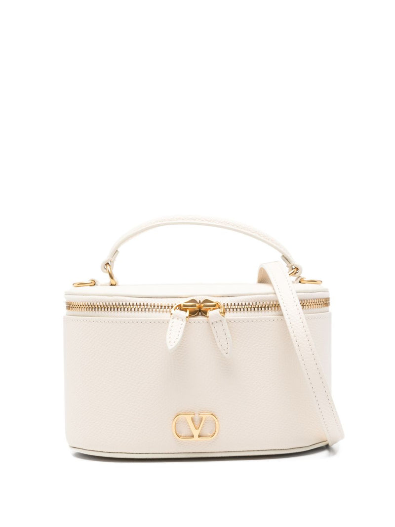 Valentino Garavani VLogo Signature leather vanity case | Urbalenti | Urb... | Urbalenti™ NYC