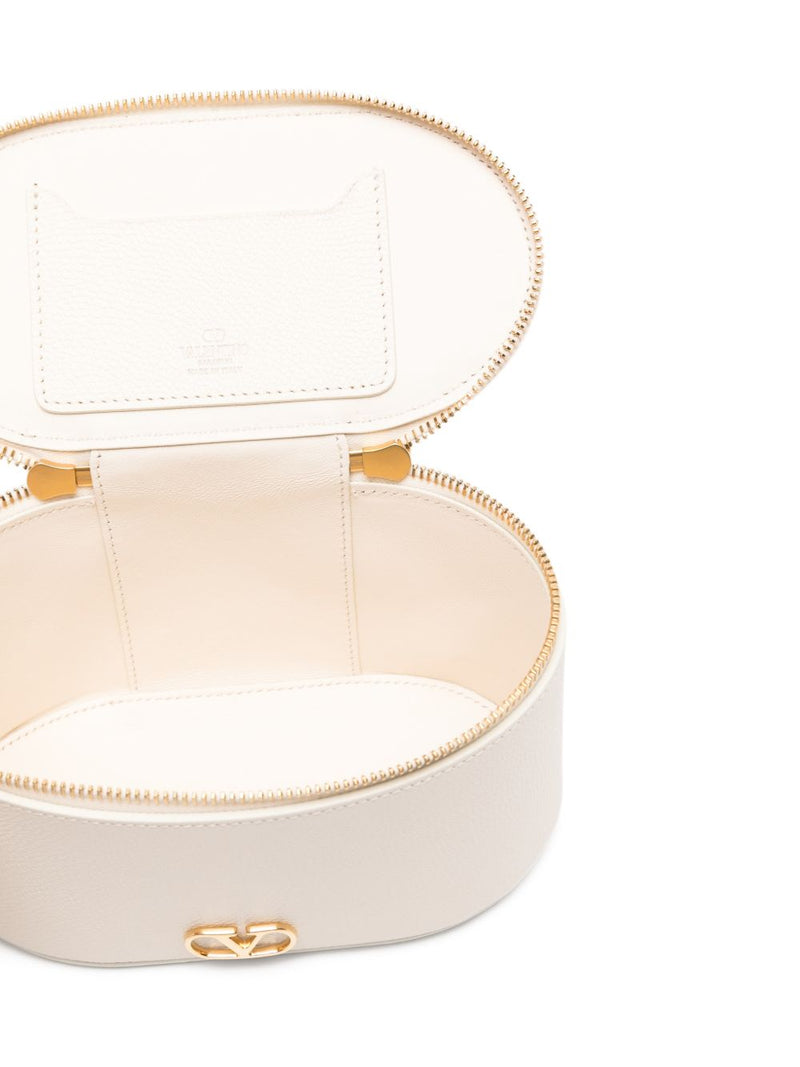 Valentino Garavani VLogo Signature leather vanity case | Urbalenti | Urb... | Urbalenti™ NYC