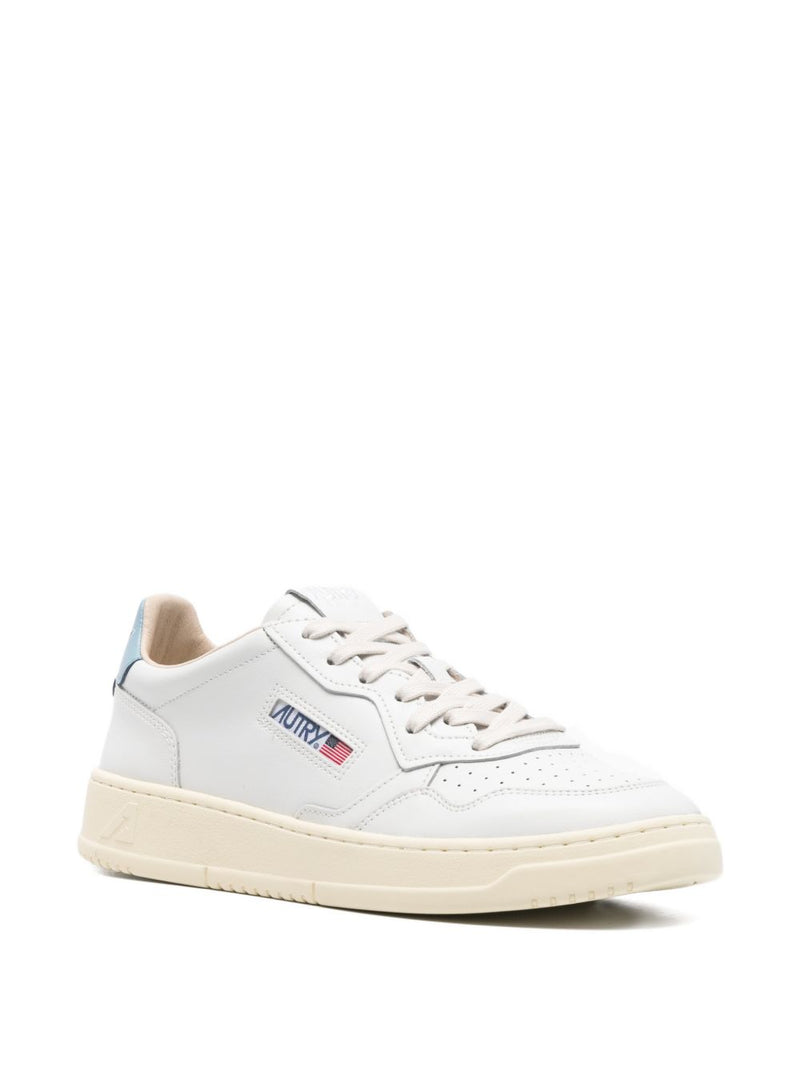 Autry Medalist Low Leather Sneakers - White Platform - Style B01-P26 | U... | Urbalenti™ NYC