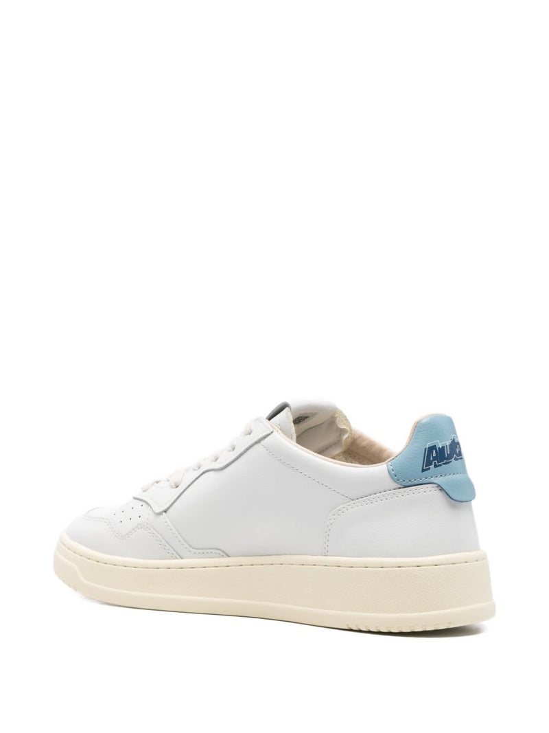 Autry Medalist Low Leather Sneakers - White Platform - Style B01-P26 | U... | Urbalenti™ NYC
