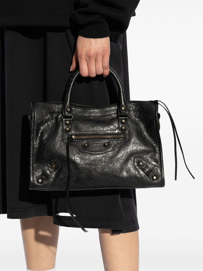Balenciaga Le City small leather handbag Variant 1 | Urbalent... | Urbalenti™ NYC