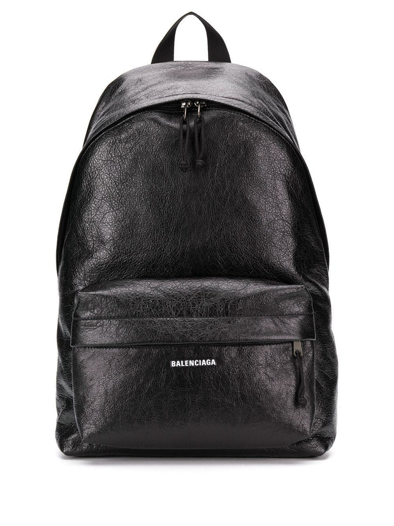 Balenciaga Explorer leather backpack | Urbalenti™ NYC