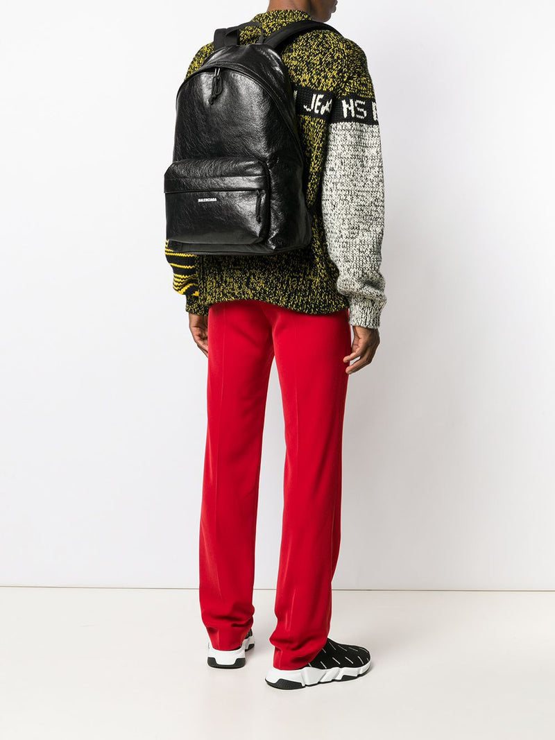 Balenciaga Explorer leather backpack | Urbalenti™ NYC