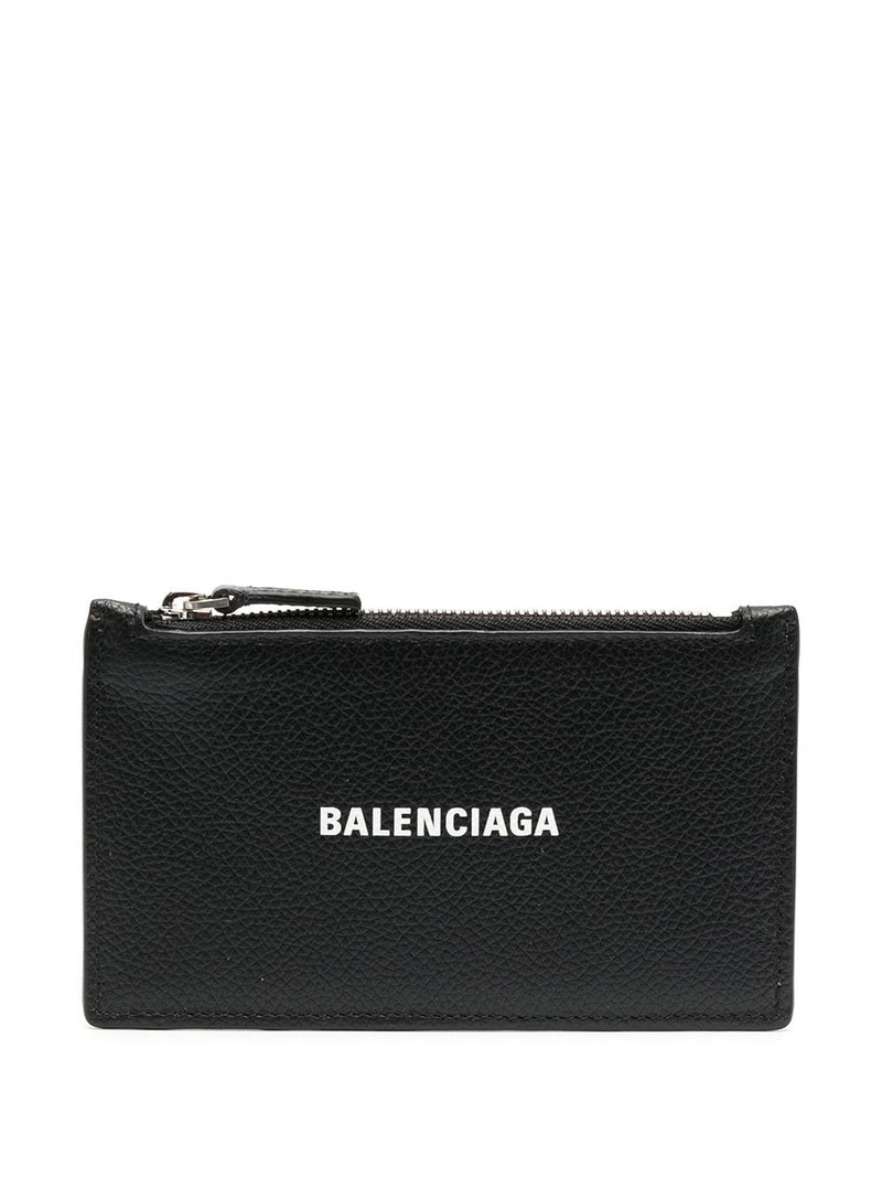 Balenciaga Cash leather card case | Urbalenti™ NYC