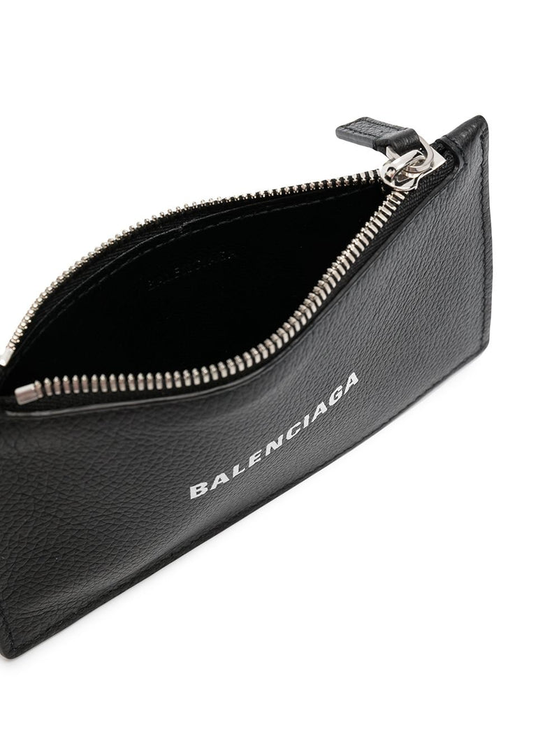 Balenciaga Cash leather card case | Urbalenti™ NYC