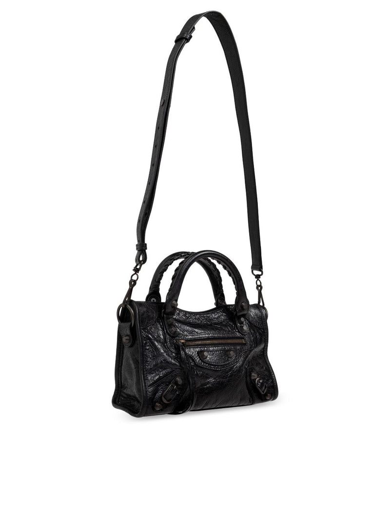 Balenciaga Le City mini leather handbag | Urbalenti™ NYC