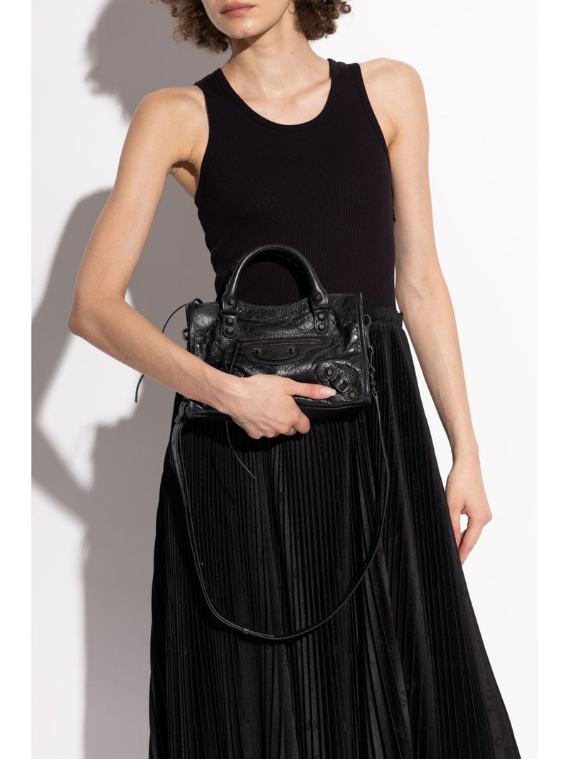 Balenciaga Le City mini leather handbag | Urbalenti™ NYC