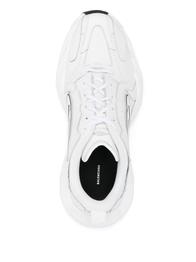 Balenciaga Monday leather sneakers | Urbalenti™ NYC