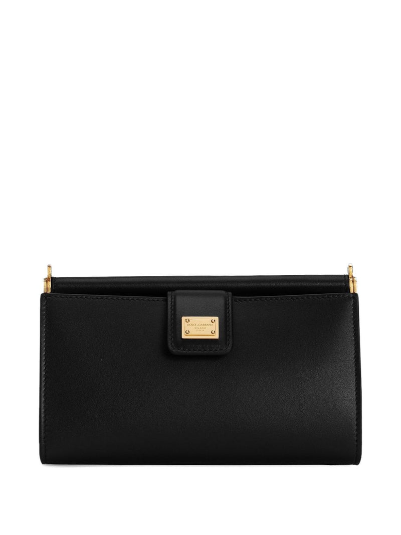 Dolce & Gabbana -leather shoulder bag | Urbalenti™ NYC
