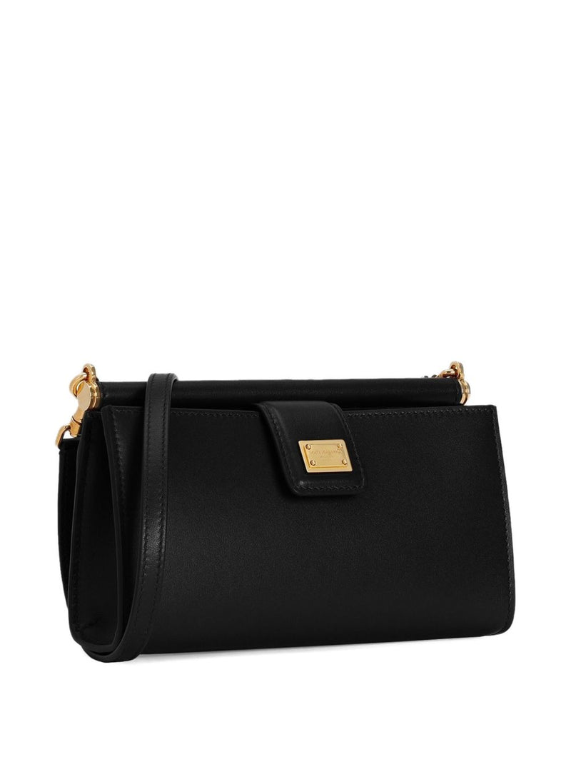 Dolce & Gabbana -leather shoulder bag | Urbalenti™ NYC