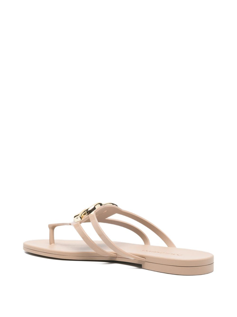 Dolce & Gabbana-DG thong sandal in cipria rubber | Urbalenti | Urbalenti... | Urbalenti™ NYC