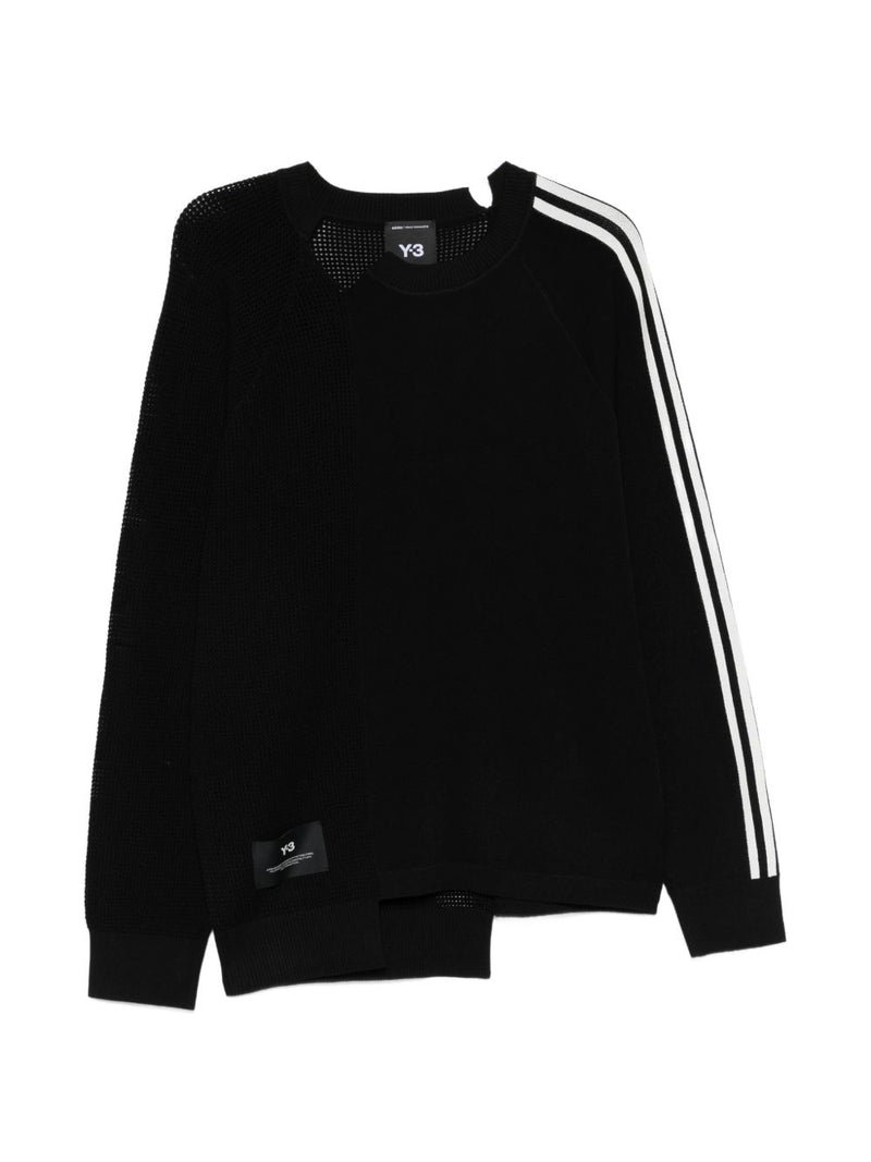 Y-3 Logo cotton sweatshirt | Urbalenti™ NYC