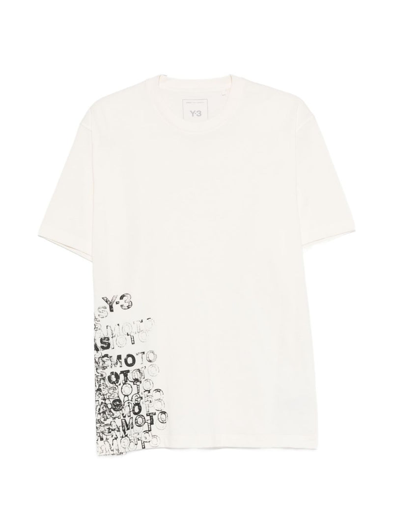 Y-3 Printed cotton t-shirt | Urbalenti™ NYC