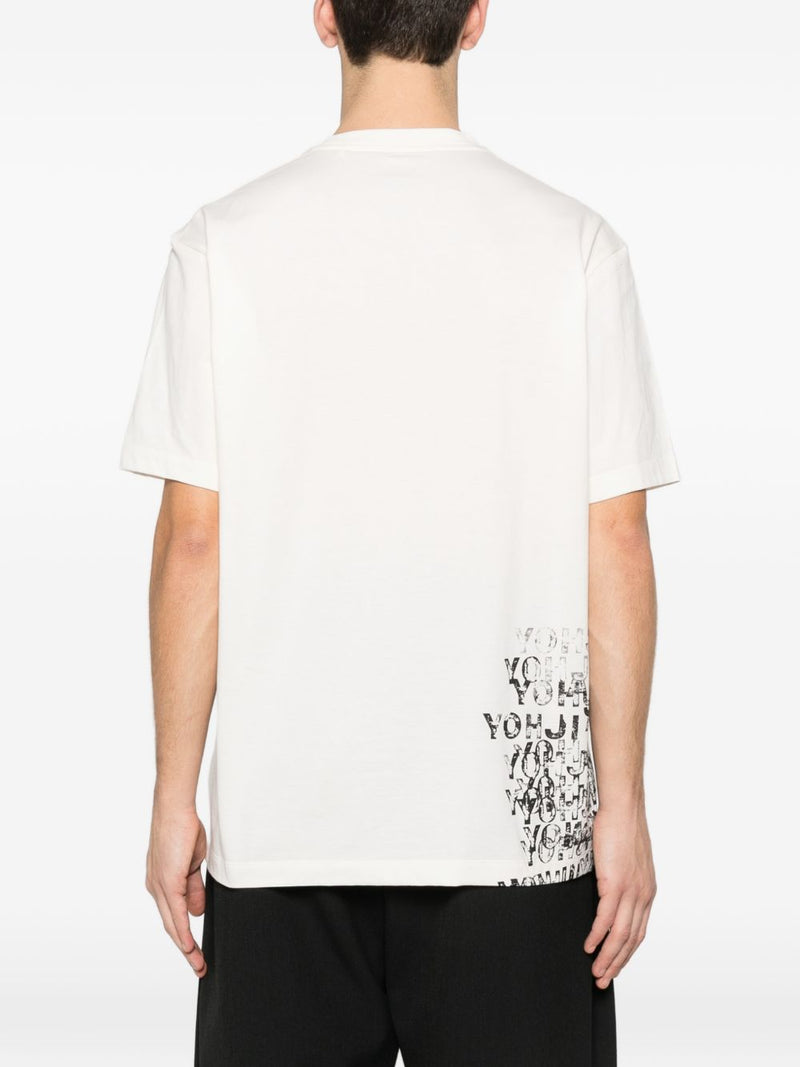 Y-3 Printed cotton t-shirt | Urbalenti™ NYC