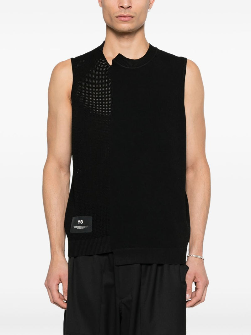 Y-3 Logo tank top | Urbalenti™ NYC