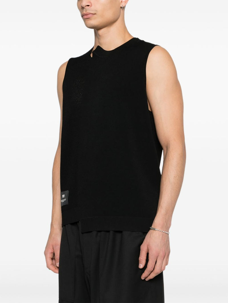 Y-3 Logo tank top | Urbalenti™ NYC