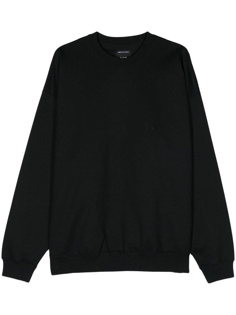 Y-3 Logo cotton sweatshirt Variant 2 | Urbalenti™ NYC