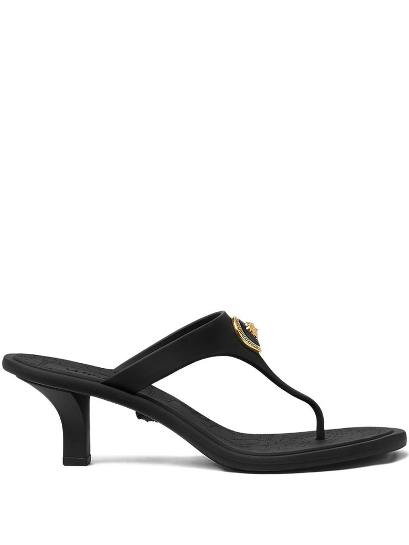 Versace Alia Rubber Thong Sandals | Urbalenti™ NYC