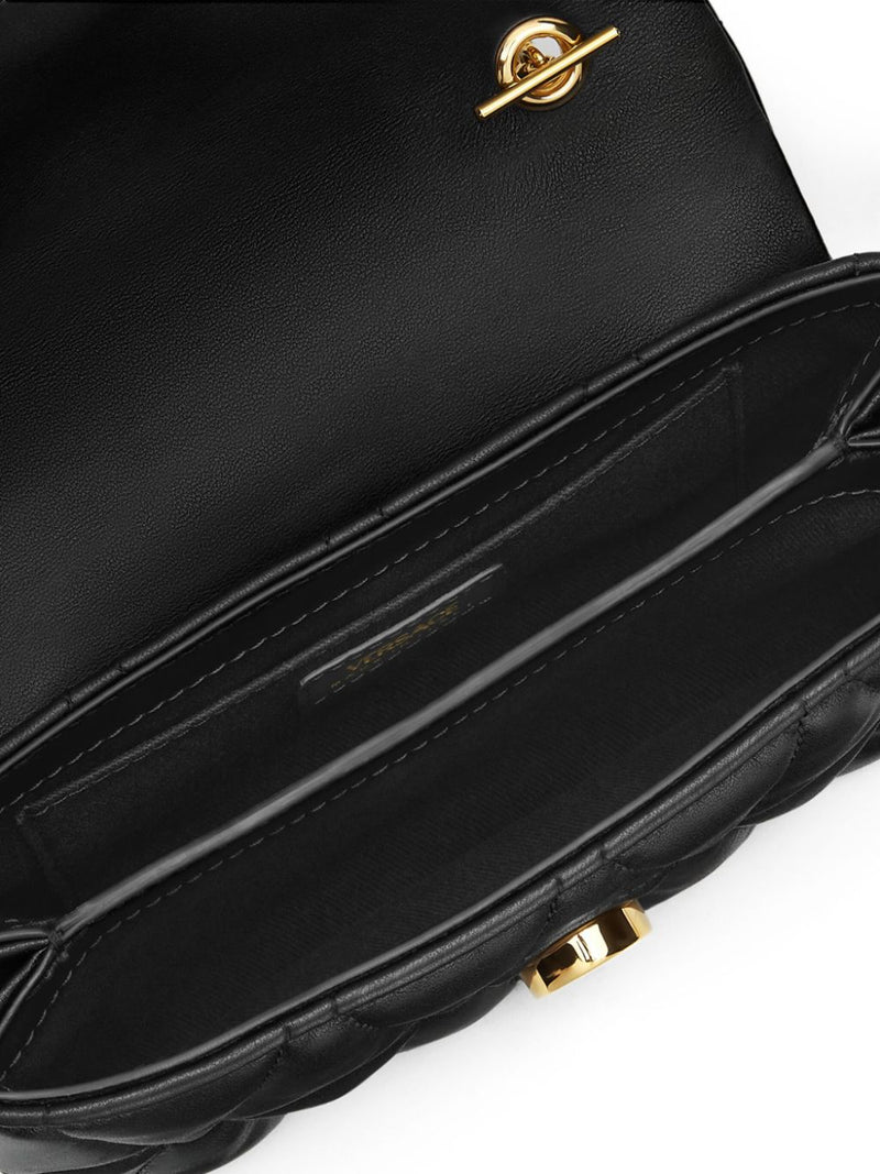 Versace Kleio Mini Quilted Nappa Leather Bag | Urbalenti™ NYC