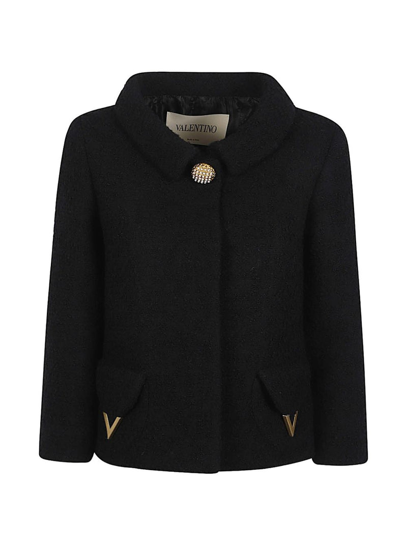 Valentino VLogo Signature wool jacket | Urbalenti™ NYC