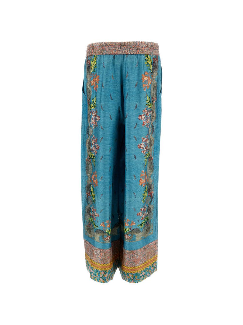 Pierre Louis Mascia Pierre Louis Mascia Printed silk trousers