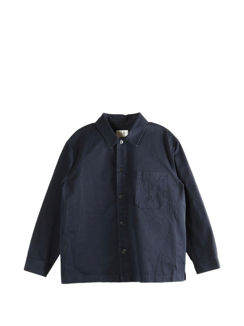 Saint Laurent Cotton overshirt | Urbalenti™ NYC